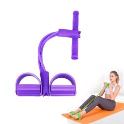Coseey Portable Fitness Resistance Band with Pedal: Multi-Purpose Home Workout Equipment